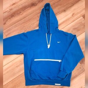 Men's Medium Nike Blue Dri-fit Hoodie